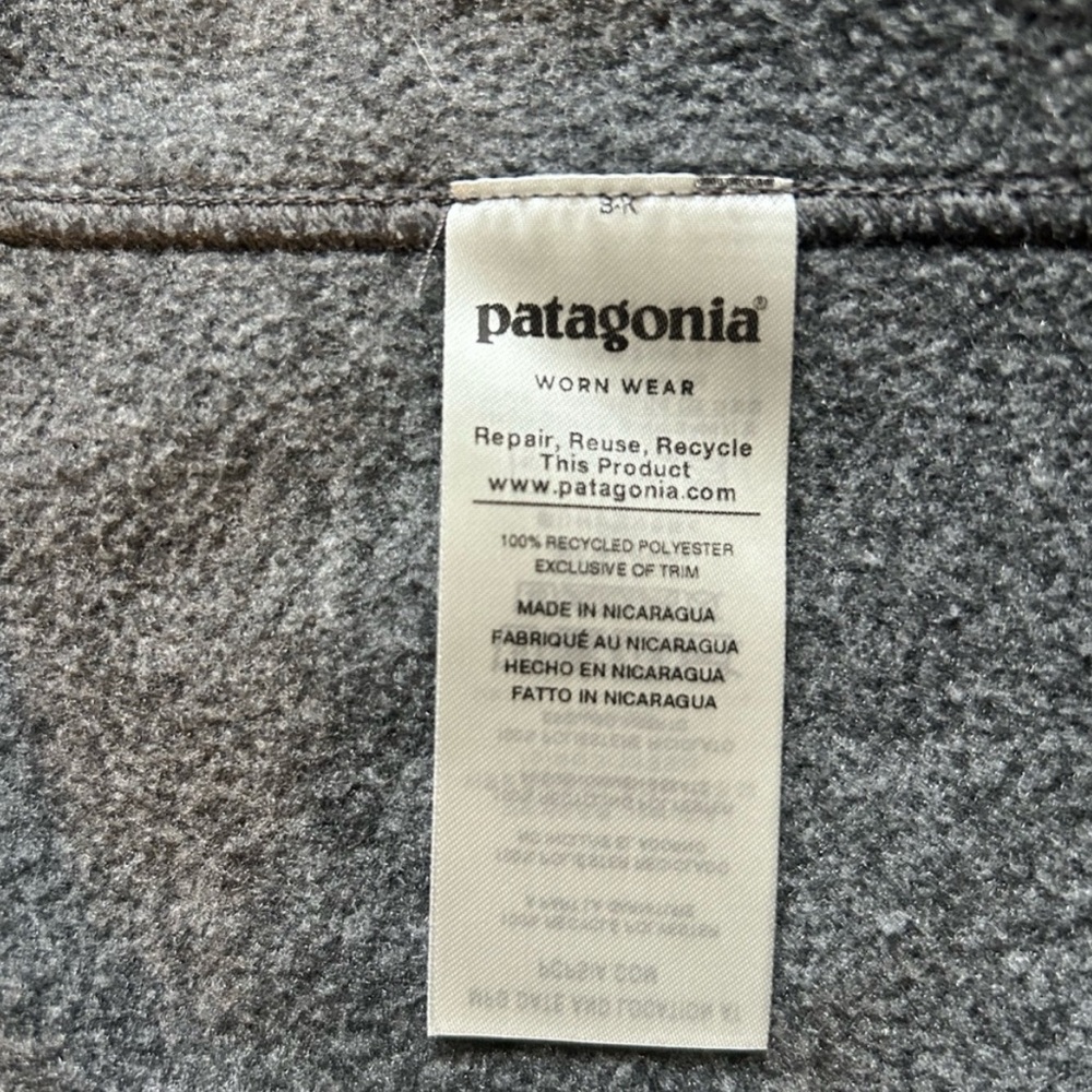 Patagonia Synchilla Fleece Vest Men’s Large Gray - Picture 10 of 11